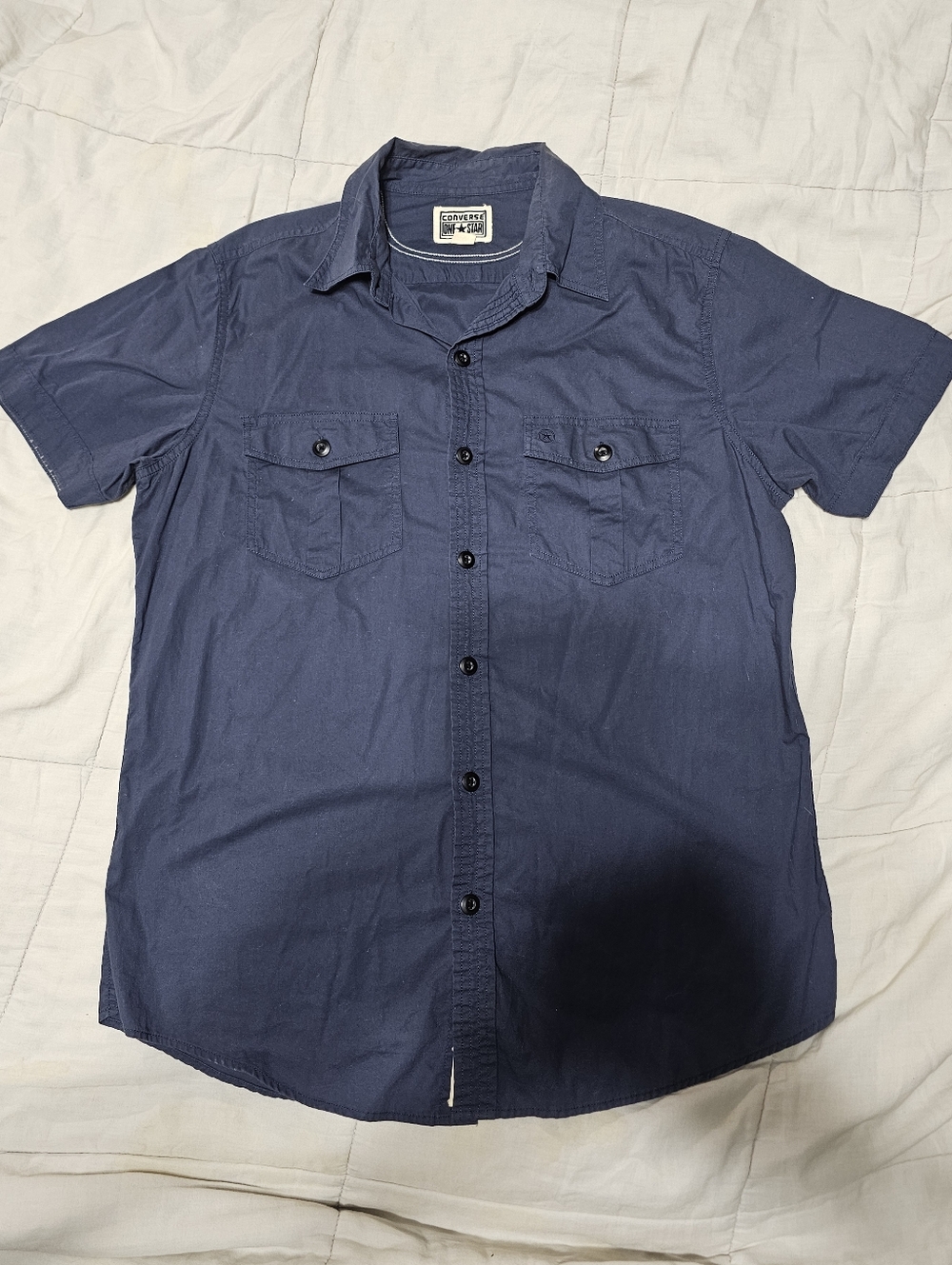 Converse One Star Buttom Down Shirt
